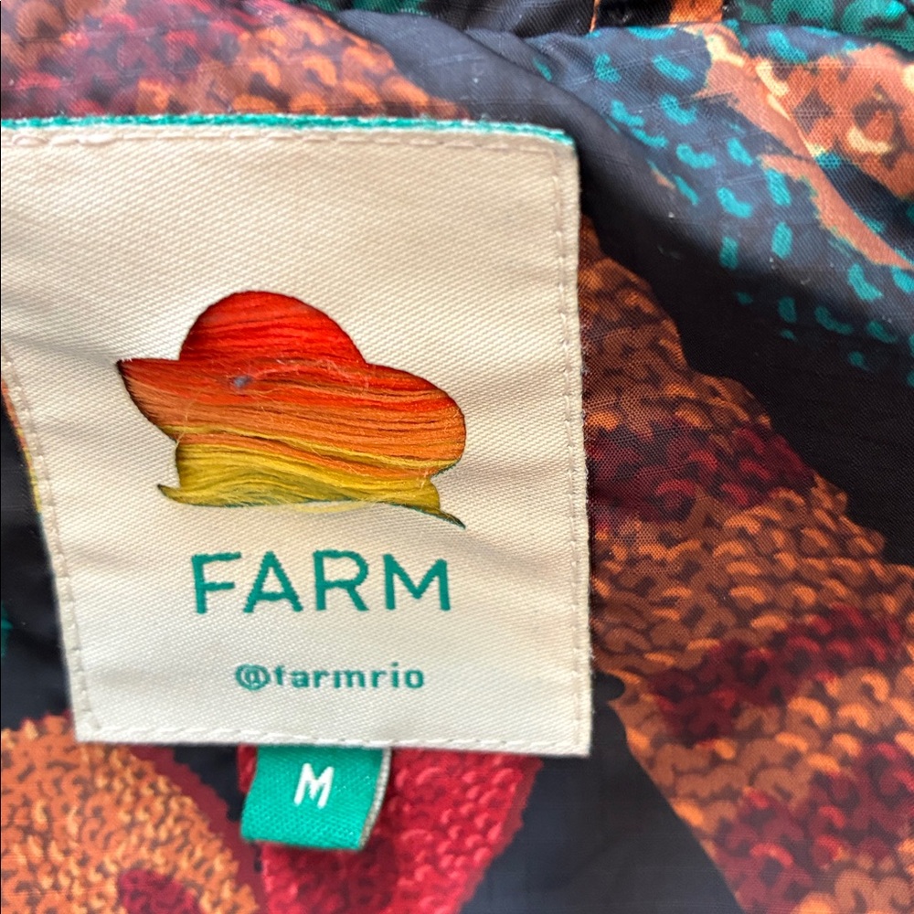 FARM Rio Multicolor Floral Puffer Jacket - Picture 5 of 7